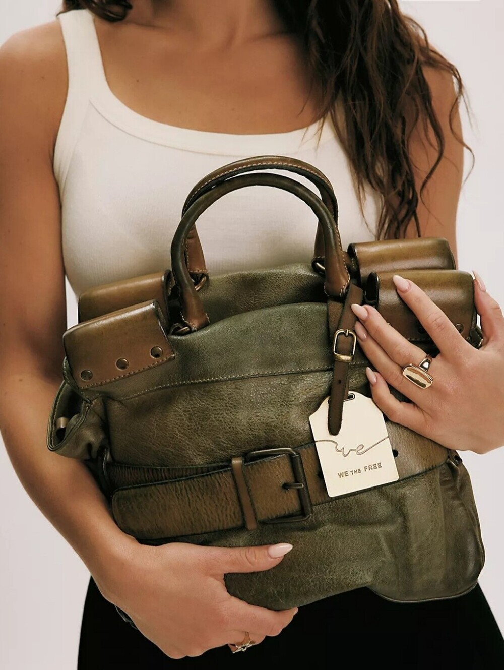 We The Free Belted Mini Tote, Retail Price $798.00 USD - Picture 2 of 14